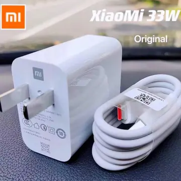 Xiaomi 33W Original Charger Turbo Fast EU 6A Usb Type C Cable Charging  Adapter For Mi 9 10 Poco X3 X4 RedMi Note 11 10 9 Pro K40