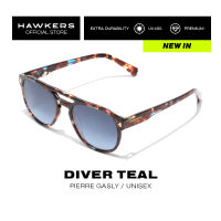 HAWKERS x Pierre Gasly Carey DIVER TEAL Sunglasses for Men and Women. UV400 Protection. Official Product designed in Spain HDIV23CLXG