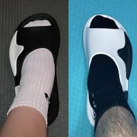 2023 New Fashion version Straw brand equalizer slippers for mens outerwear with a feeling of stepping on shit anti-slip and deodorant out of nothing sports OASIS sandals