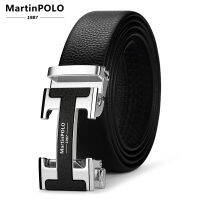 Male Genuine Leather Designer Belts Men High Quality Mens Belt Luxury Automatic Buckle Belts for Men Cinturones Hombre MP02803P