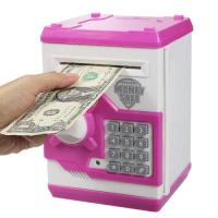 Money &amp; Banking Toys Children Password Electronic Piggy Bank Mini ATM Saving Money Coin Box Toy Gift