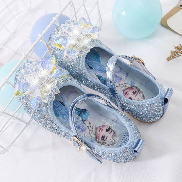 2022-new-sweet-rhinestone-girls-princess-shoes-cartoon-little-girl-single-shoes-cute-crystal-childrens-small-leather-shoes-tide