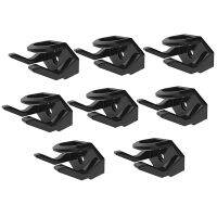 8Pcs Baseball Hat Hook for Wall Hat Rack for Baseball Cap Hat Display Hat Hangers for Wall Black