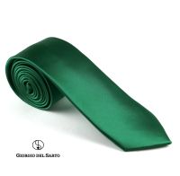 Giorgio Del Sarto Satin Necktie Green เนคไทผ้าซาตินสีเขียว