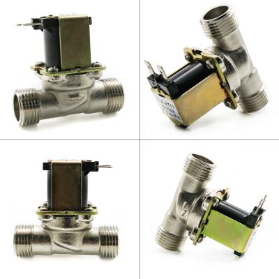 ☏㍿ G1/2 39; 39; Brass electric solenoid valve N/C 12v 24v 220v G3/4 39; 39; Water Air Inlet Flow Switch for solar water heater valve