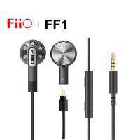 FiiO FF1 14.2มิลลิเมตรไดรฟ์เวอร์ไดนามิกเปิดหูฟัง HIFI เพลงหูฟังมีสายเบส0.78มิลลิเมตรสายเคเบิลถอดได้พร้อมไมโครโฟนการควบคุมในสาย