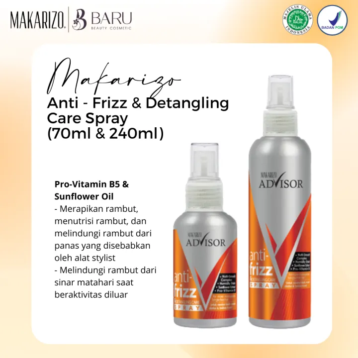 ⛄️BARU⛄️ [MURAH & ORIGINAL!!] MAKARIZO Advisor Anti Frizz & Detaling
