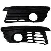 Front Grills Bumper Fog Lights Cover Car Fog Lamp Frame Trim Front Grille Bumper Housing for VW Jetta MK5 2006-2010