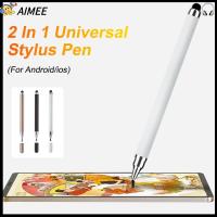 AIMEE 5PCS สำหรับโทรศัพท์ iPad ความแม่นยำสูงและแม่นยำ มัลติฟังก์ชั่นการใช้งาน สำหรับ Android IOS ปากกาสัมผัสหน้าจอ ปากกาสไตลัส ปากกาวาดรูป capacitive สำหรับแท็บเล็ตมือถือ