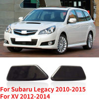 CAPQX 2ชิ้นสำหรับ Subaru Legacy 2010 2011 2012 2013 2014 15สำหรับ XV 2012-2014ไฟหน้ารถทำความสะอาดเครื่องซักผ้าสเปรย์หัวฉีดเจ็ทหมวกฝา