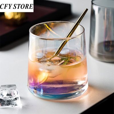 270ml Glass Family Beer Cup Homestay Wine Cup Coffee Water Glass Mug for Drinking Kitchen Home Milk Juice Glass Cup Drinkware