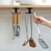 【CC】 of Punch Rotatable Organizer  Hanger Wall Dish Drying Rack for Lid Accessories Cupboard Storage Cabinet Shelf