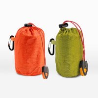 ถุงนอนฉุกเฉินความร้อนน้ำหนักเบากันน้ำ Bivy Sack Survival Blanket กระเป๋าสำหรับตั้งแคมป์เดินป่ากิจกรรมกลางแจ้ง-Rendd