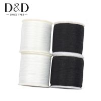 【YD】 4x100m and Durable Sewing Threads for Polyester Thread Machine Spools White/Black Supplies