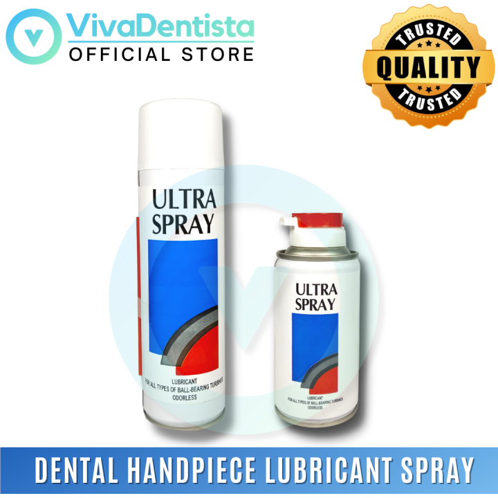 ULTRA SPRAY Dental Handpiece Lubricant Spray VivaDentista Lazada PH