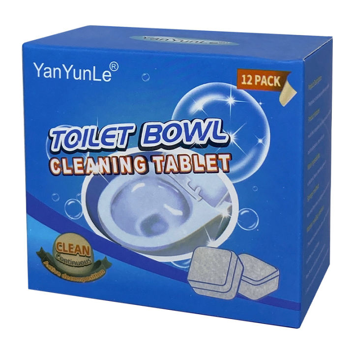 สปอตสินค้า-toilet-cleaning-tablets-12pcs-ทำความสะอาดชักโครก-น้ำยาล้างชักโครก-ยาล้างคราบห้องน้ำ-ำยาล้างชักโครก-ยาดับกลิ่นส้วม-เจลทําความสะอาด-ก้อนดับกลิ่น-ทีดับกลิ่นส้วม-ล้างห้องน้ำน้ำยาล้างห้องน้ำ-ล้า