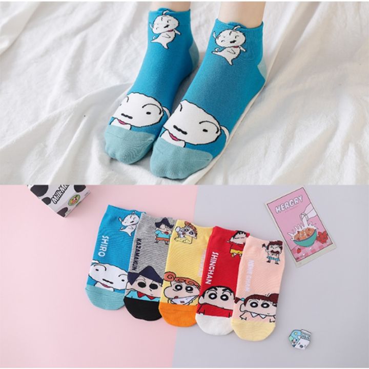 Shin Chan Cartoons Crayons Crayon Shin Chan Sock - Animation ...