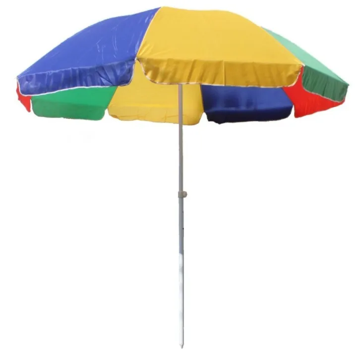 B36 BEACH UMBRELLA 36 ROUND VENTED OUTDOOR 4 COLORS COVERAGE FOR THE
