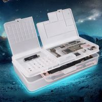 ✓☫∋ 1pcs SUNSHINE SS-001A Storage Box Multi-function Phone LCD Screen Motherboard IC Chips Parts Organizer Phone Repair Storage Box