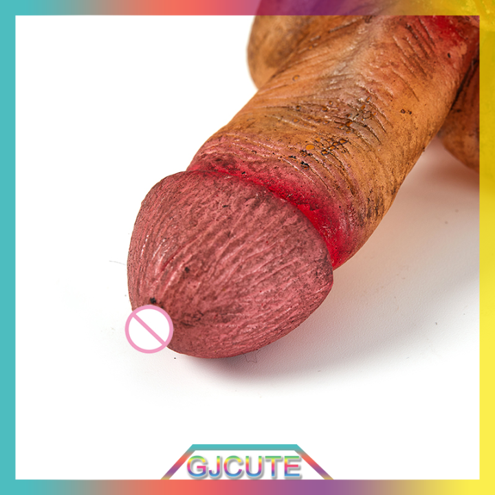 gjcute-อวัยวะเพศชายปลอมสีเลือดแตกเป็นชิ้นๆของตกแต่งอวัยวะอวัยวะอวัยวะอวัยวะที่น่ากลัวเหมือนฮาโลวีนน่ากลัว