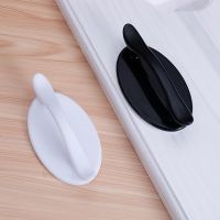 ✶✤ Plastic Punch Free Paste Type Furniture Handles Window Balcony Sliding Door Handle Kitchen Hardware Cabinet Handles