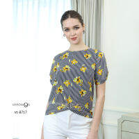 VERONIQA Blouse VE-B717 ชิฟฟอนปริ้นท์ IGPU21-3