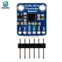 โมดูลเซ็นเซอร์วัดแสง VCNL4010 3.3-5V พร้อมการเชื่อมต่อ I2C สำหรับการวัดระยะทาง10-150Mm