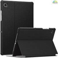 MoKo Case Fit Samsung Galaxy Tab A8 10.5นิ้ว2022 [SM-X200/X205/X207],เคส Folio กันกระแทกตั้งได้หลายมุม,ฝาครอบหลัง PC แข็งพอดี Galaxy A8 10.5แท็บเล็ตตื่น/หลับอัตโนมัติคราม