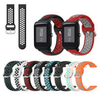 สายรัดเปลี่ยนซิลิโคนสำหรับ Huami Amazfit Bip/Bip Lite/Bip S/Bip S Lite/Bip U Series สายรัดข้อมือนาฬิกาข้อมืออัจฉริยะ