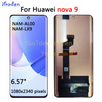 ต้นฉบับสำหรับเหมาะสำหรับเหมาะสำหรับ Nova 9 LCD Touch Screen Digitizer Assembly สำหรับเหมาะสำหรับเหมาะสำหรับ Nova9 NAM-AL00,จอแสดงผล NAM-LX9