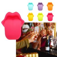 6/12pcs Silicone Wine Cup Glass Markers Party Goblet Wine Drinking Cup Marking Tags For Home Bar Kitchen Tool Accessories Mini Bar Wine Tools