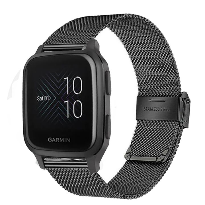 a-decent035-สำหรับ-garmin-venu-sq-venu2-plus-forerunner-245-158-band-milanese-สายนาฬิกาสแตนเลส20มม-สายนาฬิกา-amazfit-gts-2-3-4-mini