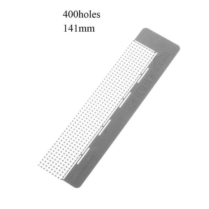 bqgbg63511-50ช่องอุปกรณ์เสริมคริสตัลเทียมขนาด141มม-140มม-ป้องกันการติดสร้อยคอลายจุดไม้บรรทัดตาข่ายทาสีเพชรเครื่องมือเจาะโมเดล