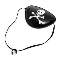 6x Pirate Eye Patch Halloween Birthday Party Favor Bag Costume Dress Up Kids Toy