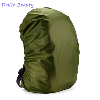 DriGe Beauty 25-80l กระเป๋าเป้สะพายหลังฝนปก3ชั้นกันน้ำหัวเข็มขัดปรับได้ทนต่อการฉีกขาดฝาครอบกระเป๋าปีนหน้าผากลางแจ้ง