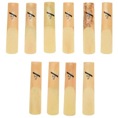 10Pcs Alto Saxophone Sax Classic Alto Reed For Saxophone 2.5 Strength 2 1/2 Music Xmas Gift Musical Instruments