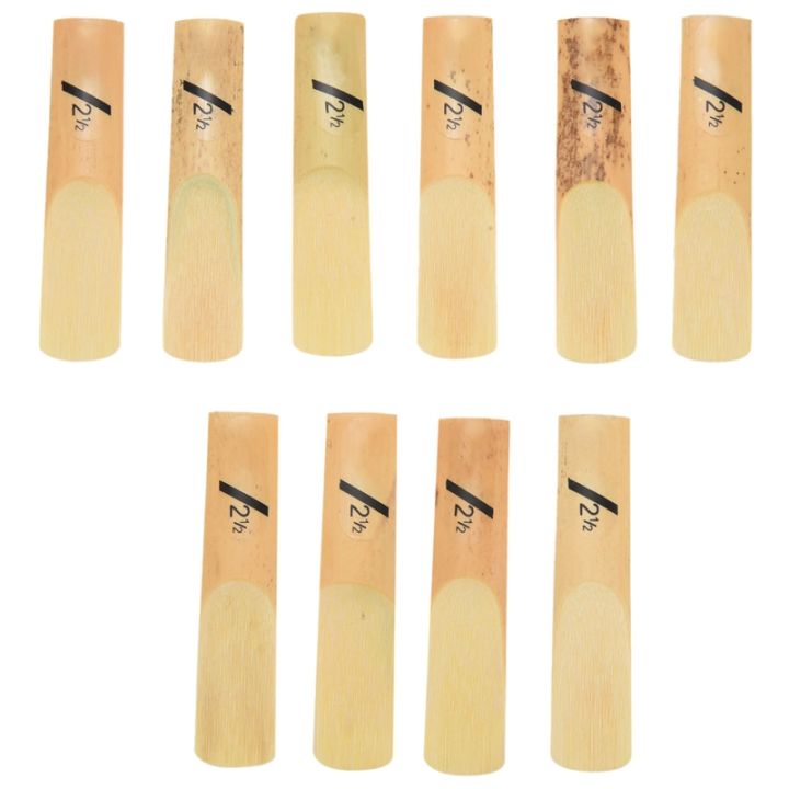 10pcs-alto-saxophone-sax-reeds-classic-alto-reed-for-riyin-saxophone-2-5-strength-2-1-2-music-xmas-gift-musical-instruments