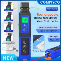 Rechargeable Fiber Optic Identifier Live Fiber Optical Identifier with Built in 10mw LED Visual Fault Locator 800-1700nm SM