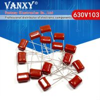 10PCS 630V103J 0.01UF Pitch 10MM 10NF 630V 103 CBB Polypropylene film capacitor