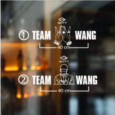 #TEAMWANG สติ๊กเกอร์ - J1 ⚠️จัดส่งสินค้าภายใน 3 วัน