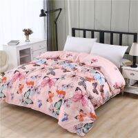 1pc 100 Polyester Duvet Cover Plant &amp; Plaid Reactive Printing Comforter Cover Twin Full Queen King customizable