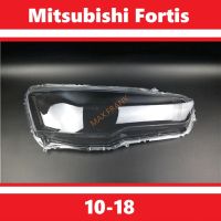 FOR Mitsubishi LANCER IO LANCER FORTIS 10-18  HEADLAMP COVER  HEADLIGHT COVER  LENS HEAD LA ฝาครอบไฟหน้าตรงรุ่น สำหรับ