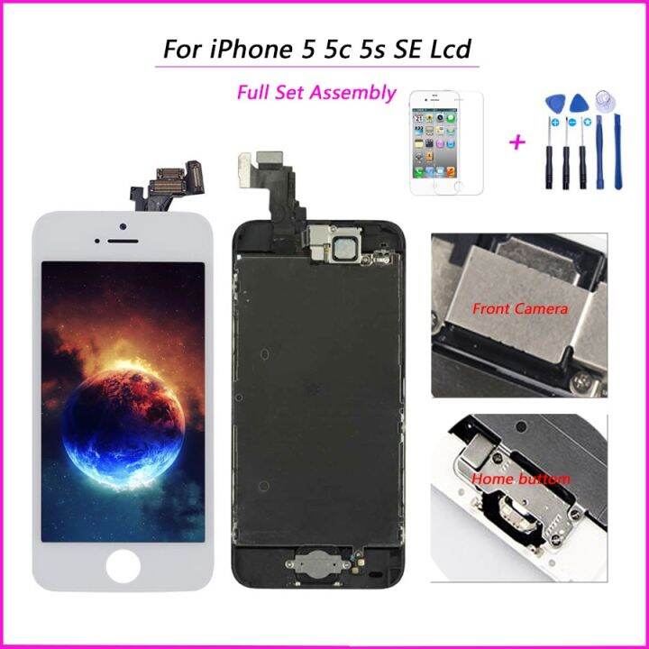 New Display for iPhone 5 5C 5S 5SE LCD Display Full Assembly LCD Touch