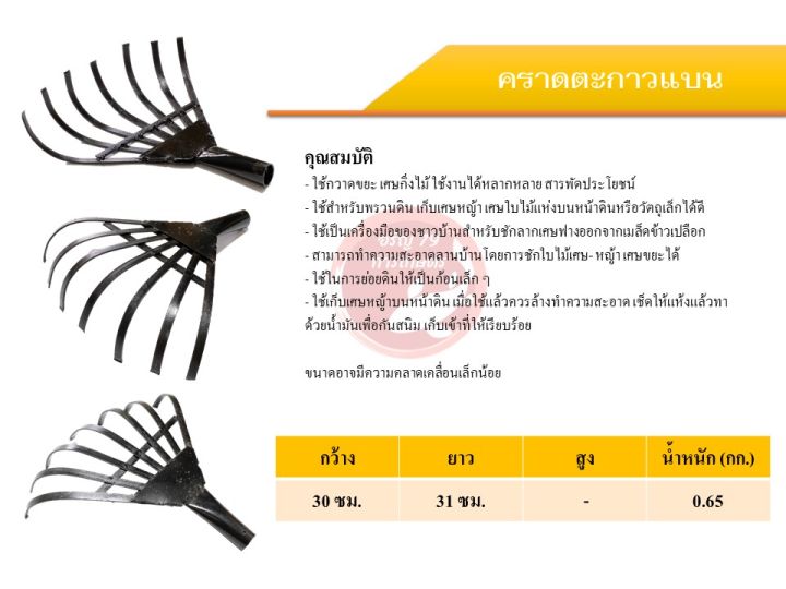 คราดมือเสือแบน-คาดตะกาวแบนสีดำ-ตะกาวแบน