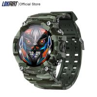 LOKMAT Sport Smart Watch ATTACK 3 Bluetooth Calling Smartwatch Fitness Tracker Relogio Masculino Feminino สําหรับ Android iOS