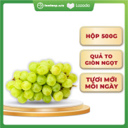 Nho Xanh Mỹ Không Hạt - Foodmap Fruits - Hộp 500g