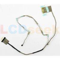 จอ LCD LED ใหม่ EDP LVDS สำหรับ LENOVO G580 G585 DC02001ET10ยืดหยุ่นสายวิดีโอ