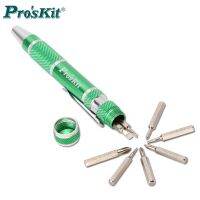 Proskit SD-9814 9In 1ชุดไขควงแม่นยำ T6 T5 T4 Phillips000, 00, 0,1 Slotted2.0,เครื่องมือซ่อม3.0 Parafusadeira