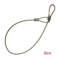 【HOT】 TVT Sri Lanka 2019 Ty Strap Stainless Steel Tether Lanyard Wrist Hand 30Cm For Camera