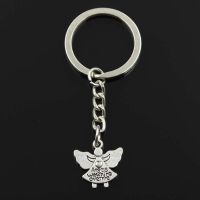 Fashion Keychain 20x19mm Guardian Watching Over Pendants Men Jewelry Car Chain Holder Souvenir